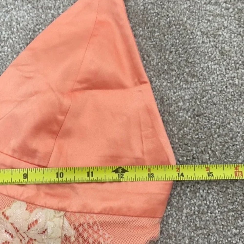 NWT Wayf Orange Lace Cami Dress - Picture 12 of 13